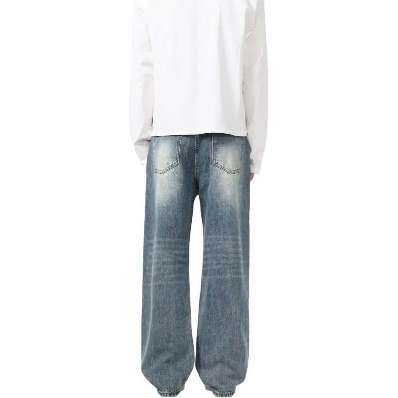 SONGS ALONG Jeans Unisex Blue-1
