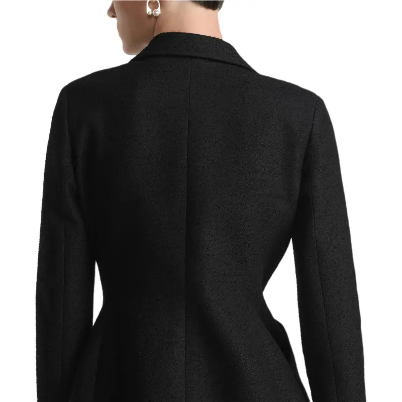 DIOR FW24 Business Suits Coats Women's Black-4