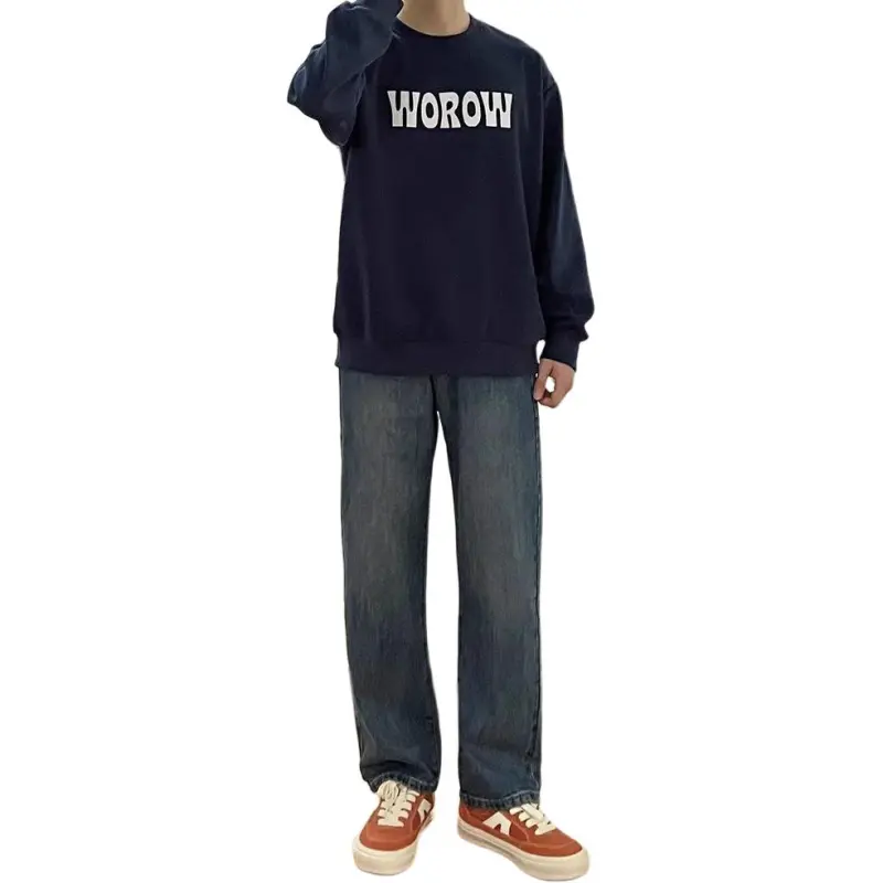 KVIV Jeans Men's Vintage Blue Gray-0