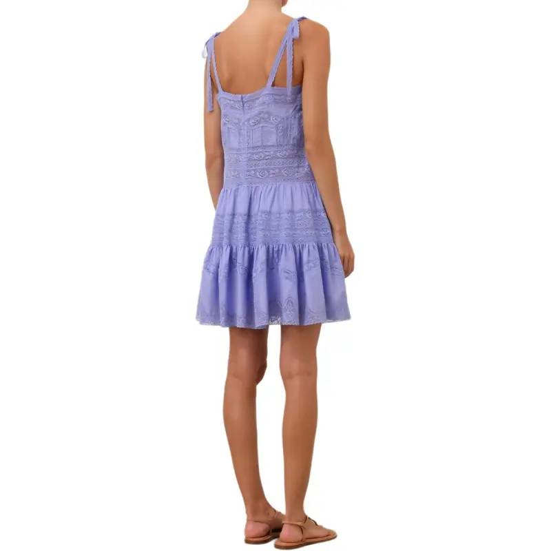 Zimmermann SS25 Slip Dress Women's Blue-3