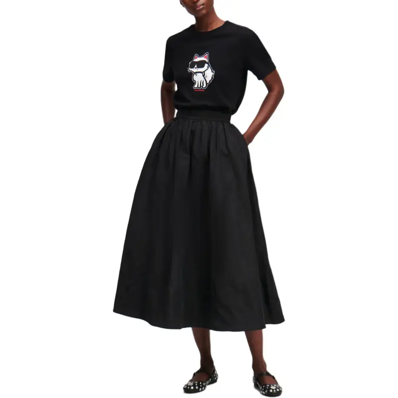KARL LAGERFELD / Karl Lagerfeld Jeans Ikon Choupette T shirt-1