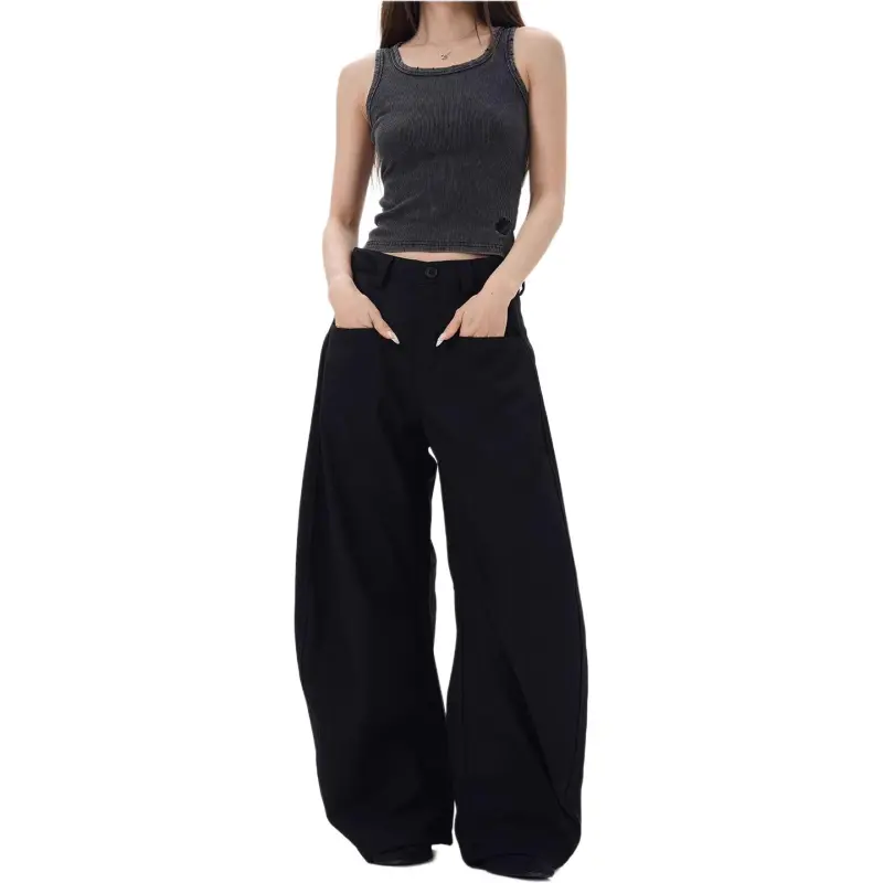 KVIV Suit Trousers Men Black -3