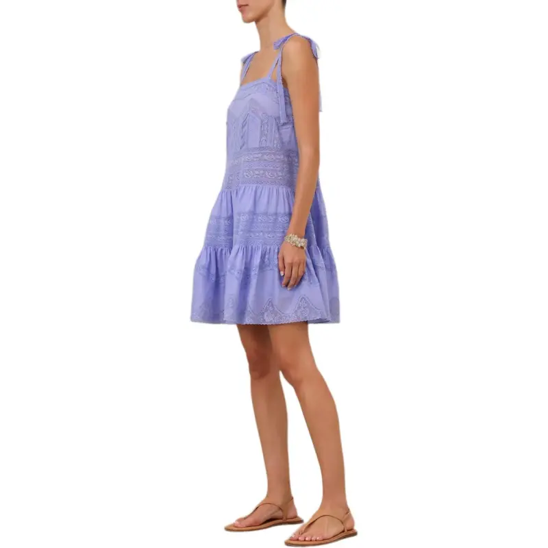 Zimmermann SS25 Slip Dress Women's Blue-2