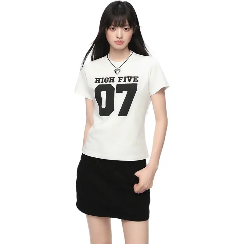 KING PRINCE T Shirts Women's White-3