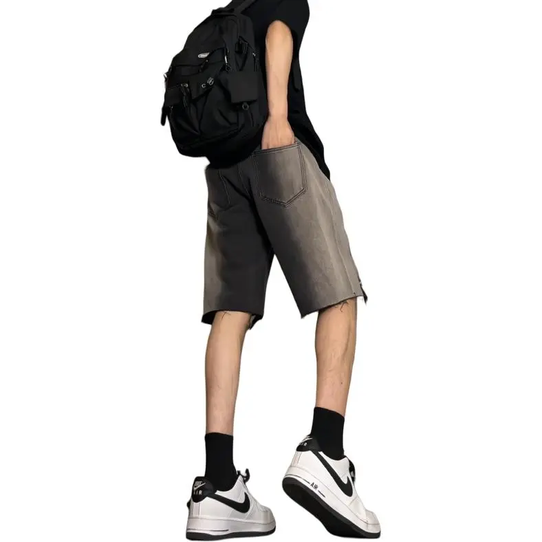 Izexx Denim Shorts Men Black-1