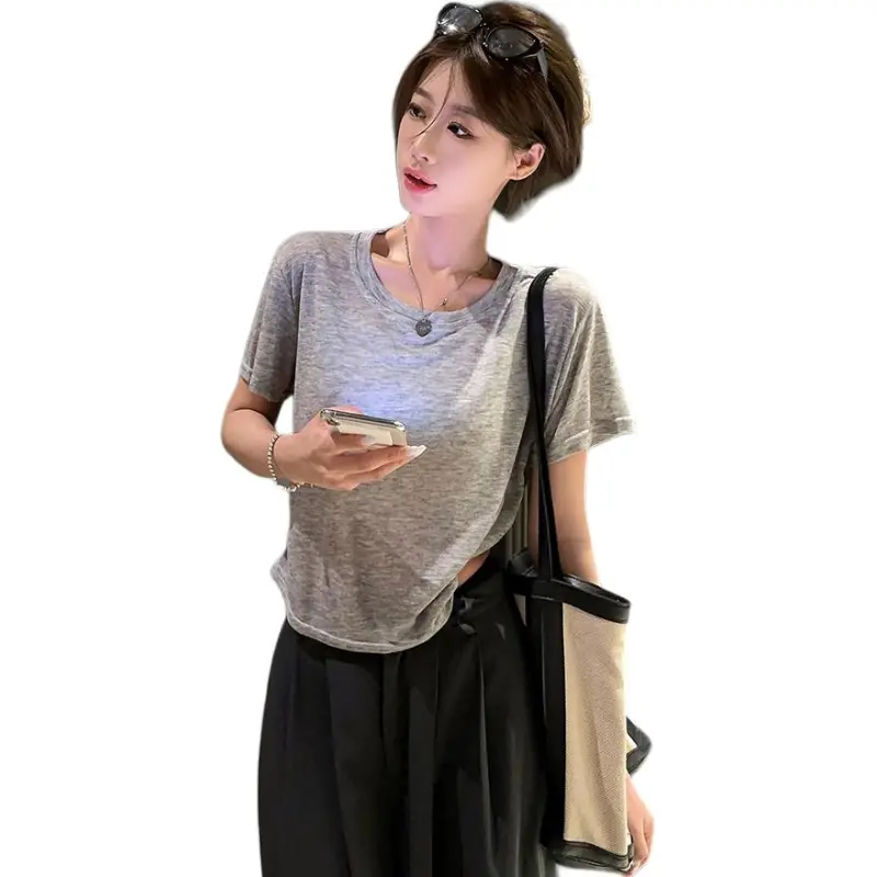 GOSO Set in Sleeve T Shirt Women's-4
