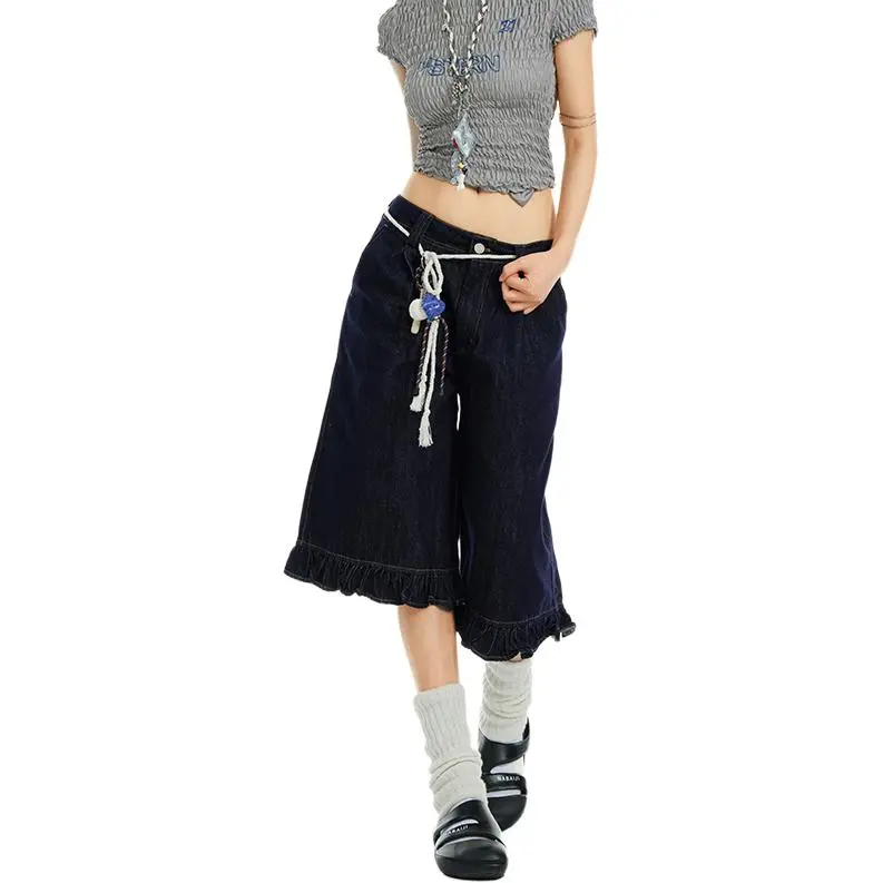 Kazakhstan Jeans Women's White, Blue-9