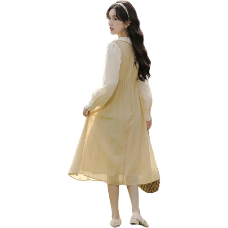 MM Long Sleeved Dresses Women's-0