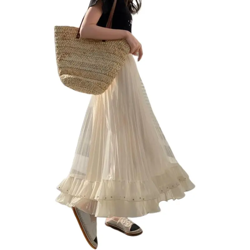 GOSO Casual Long Skirts Women's-4
