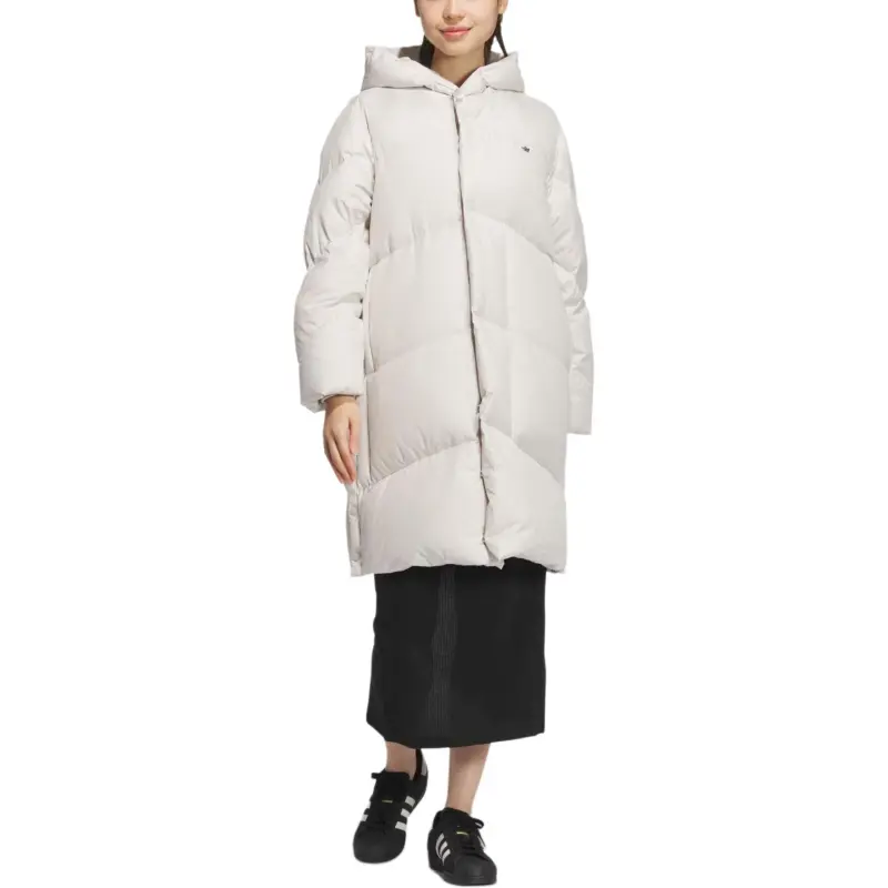Adidas Originals Clover Series Down Jacket Women's White-1
