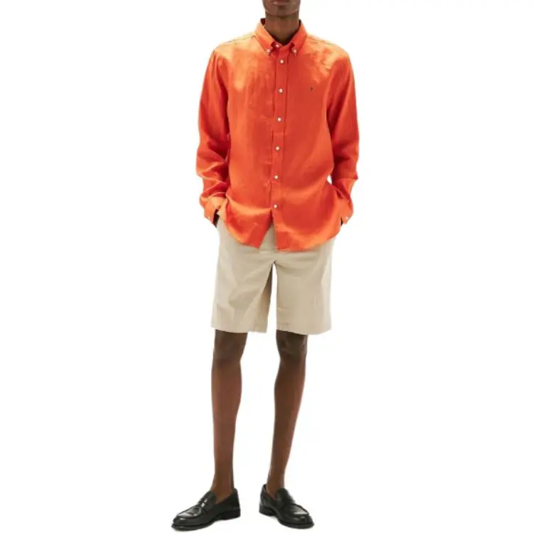 Tommy Hilfiger Shirt Men's Orange-2