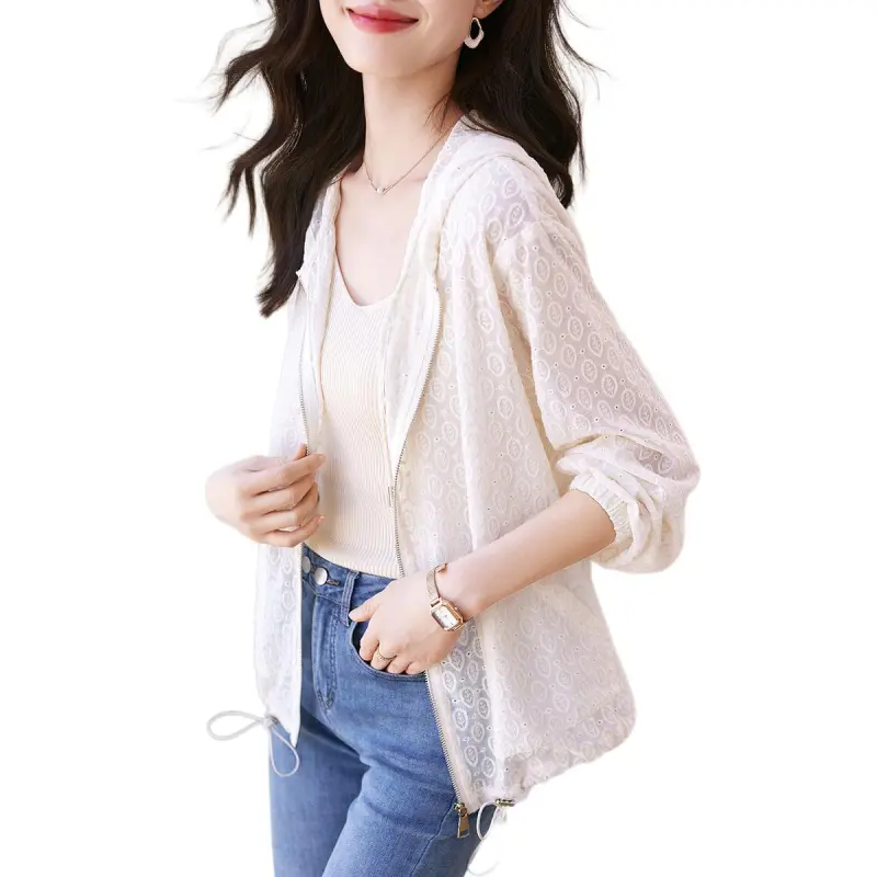Mo Han Yi Mei Jackets & Coats Unisex Beige-2