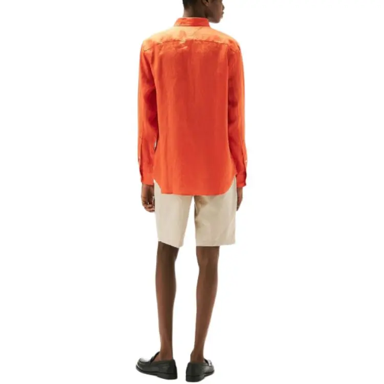 Tommy Hilfiger Shirt Men's Orange-3