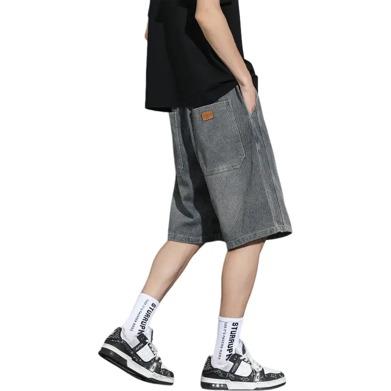 Fakeyoung Denim Shorts Unisex-6