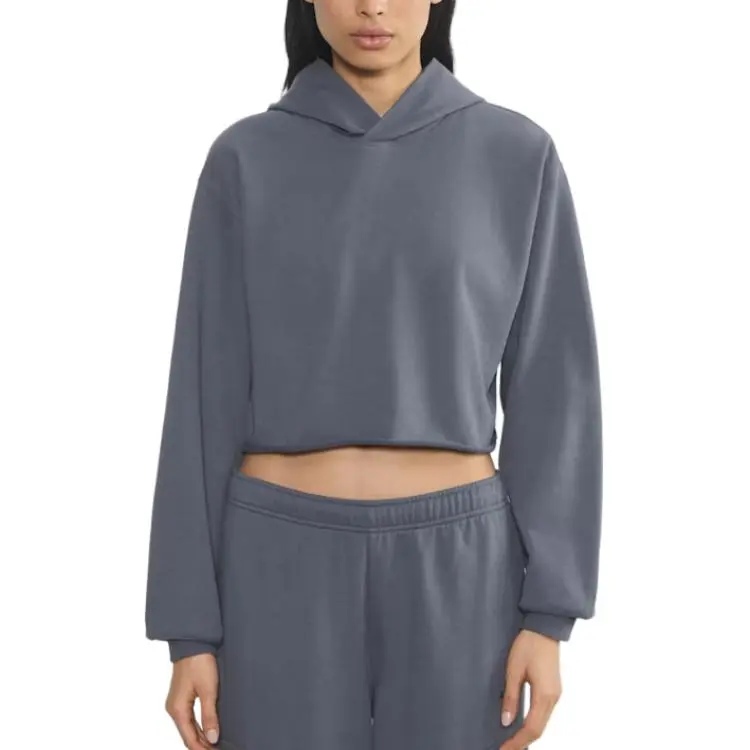 ARITZIA SS25 Aritzia Terry Sweatfleece Perfect Raw hem Hoodie Sweatshirt Women's-1