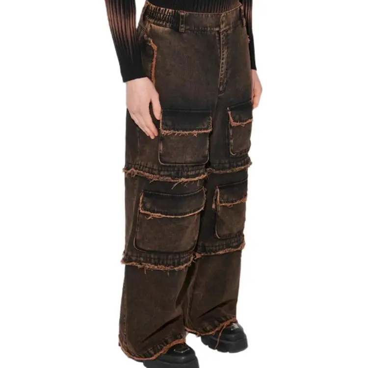 Misbhv Cargo Pants Men Brown-2