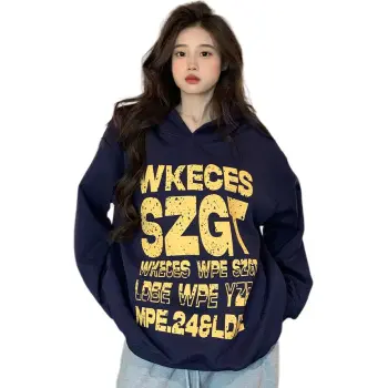 Mu Xiao Xin Sweatshirt Women's Navy Blue