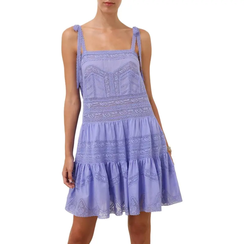 Zimmermann SS25 Slip Dress Women's Blue-1
