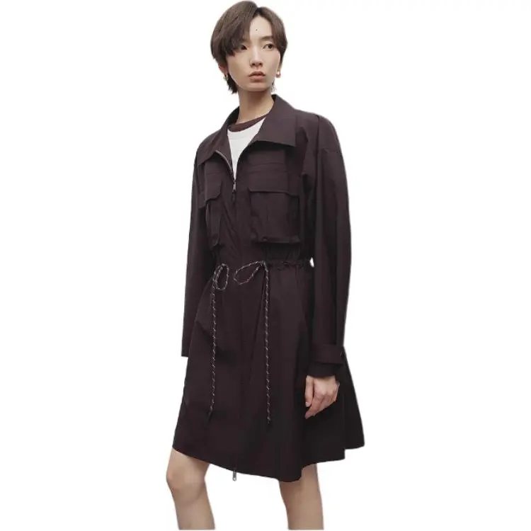 Broadcast Long Sleeved Dress Women's G20 Calamine-2