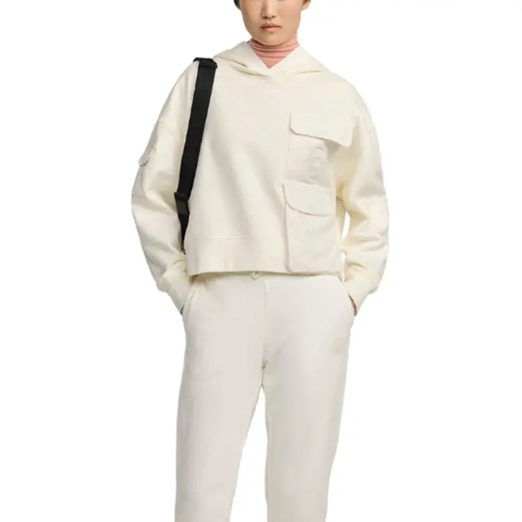 Canada Goose SS25 Yates Sweatshirt Women's Polaris White-1