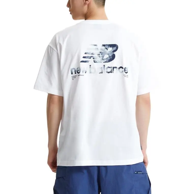New Balance UNI FROZEN T Shirt Men's 10 White-2