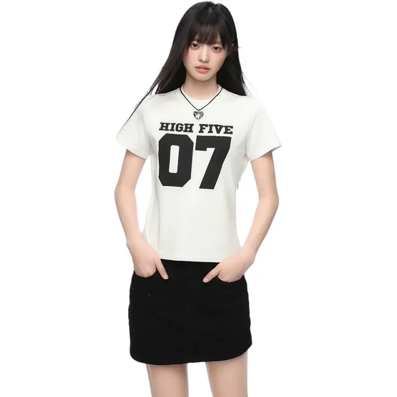 KING PRINCE T Shirts Women's White-2