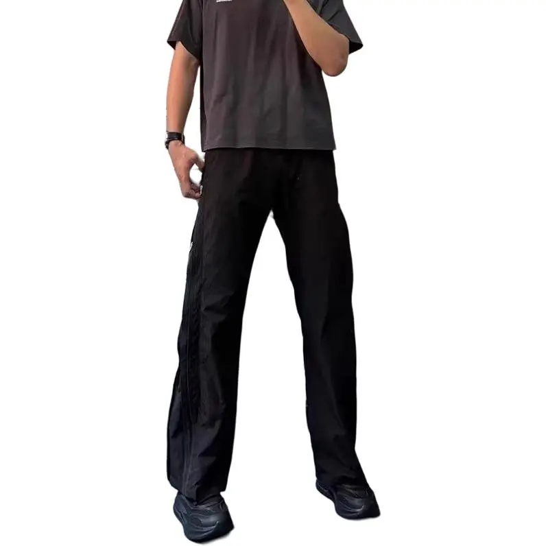 FAWENXIANGZI Windbreaker Pants Men's-2