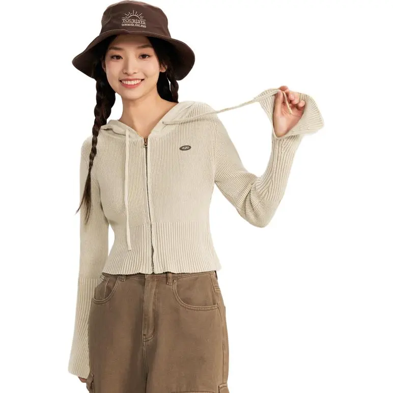 ZIHAN Knitwear Women's Khaki-1