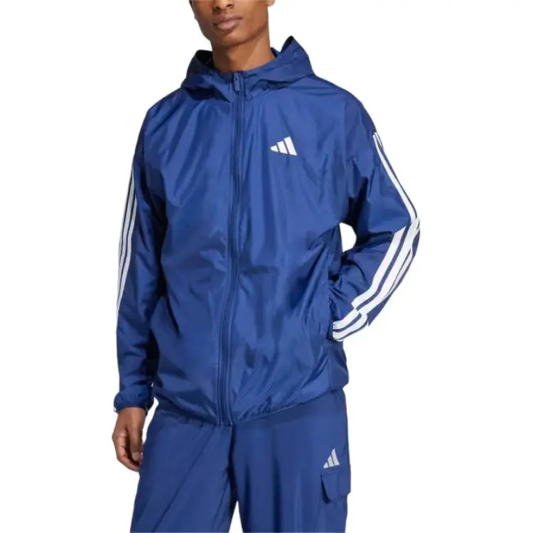 Adidas Essentials 3 Stripes Windbreaker-1