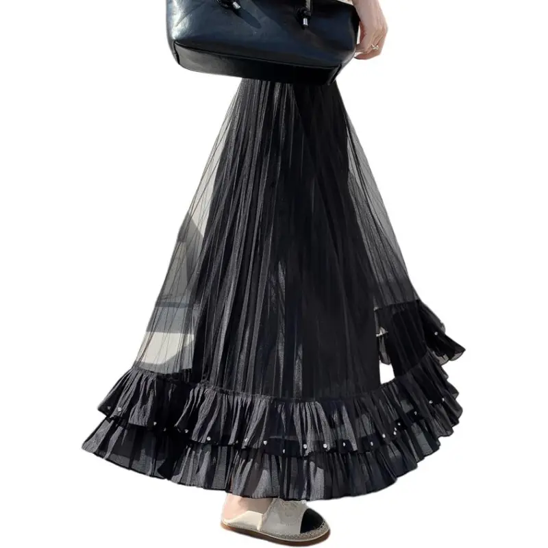 GOSO Casual Long Skirts Women's-1