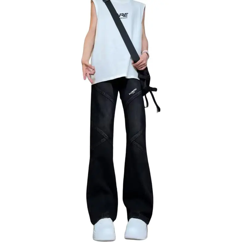 HUANQIU Jeans Unisex-6
