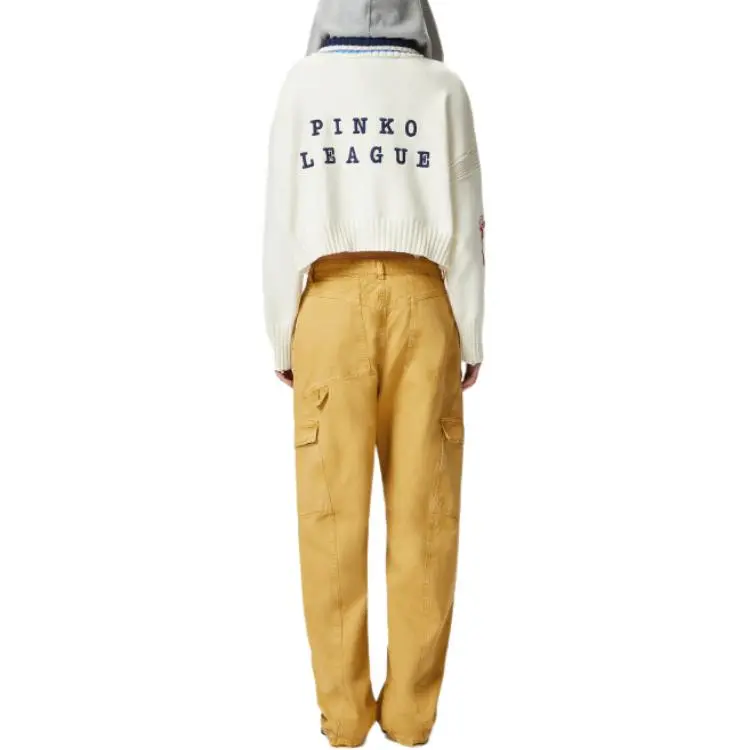 PINKO Knitted Hoodie-4