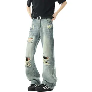 FASTFISH Jeans Unisex Blue