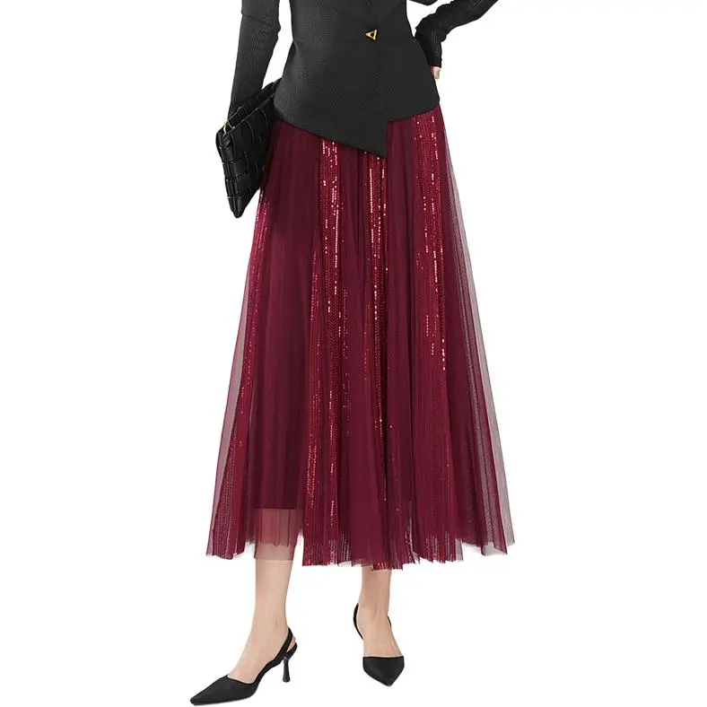 La Chapelle Casual Long Skirt Women's-2