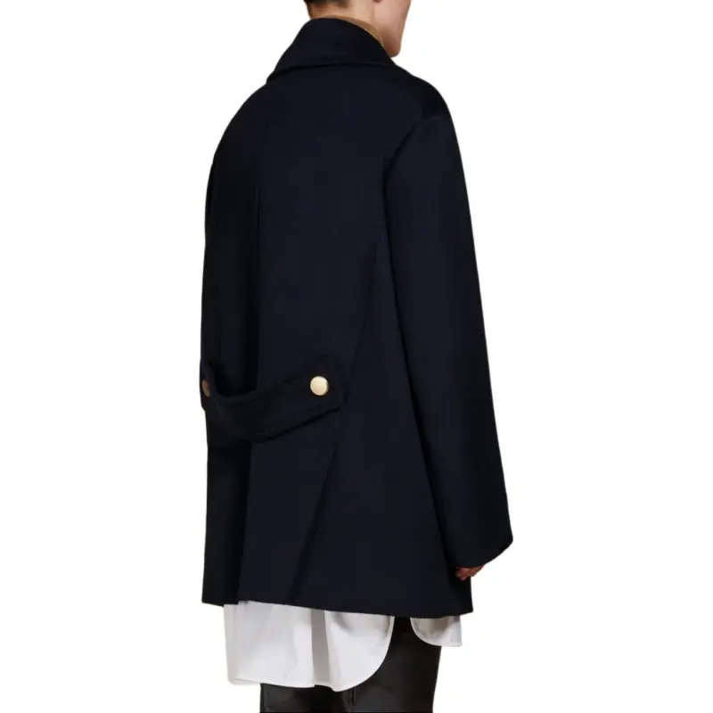 MaxMara Berta Collection Coats Women's Marine Blue-2