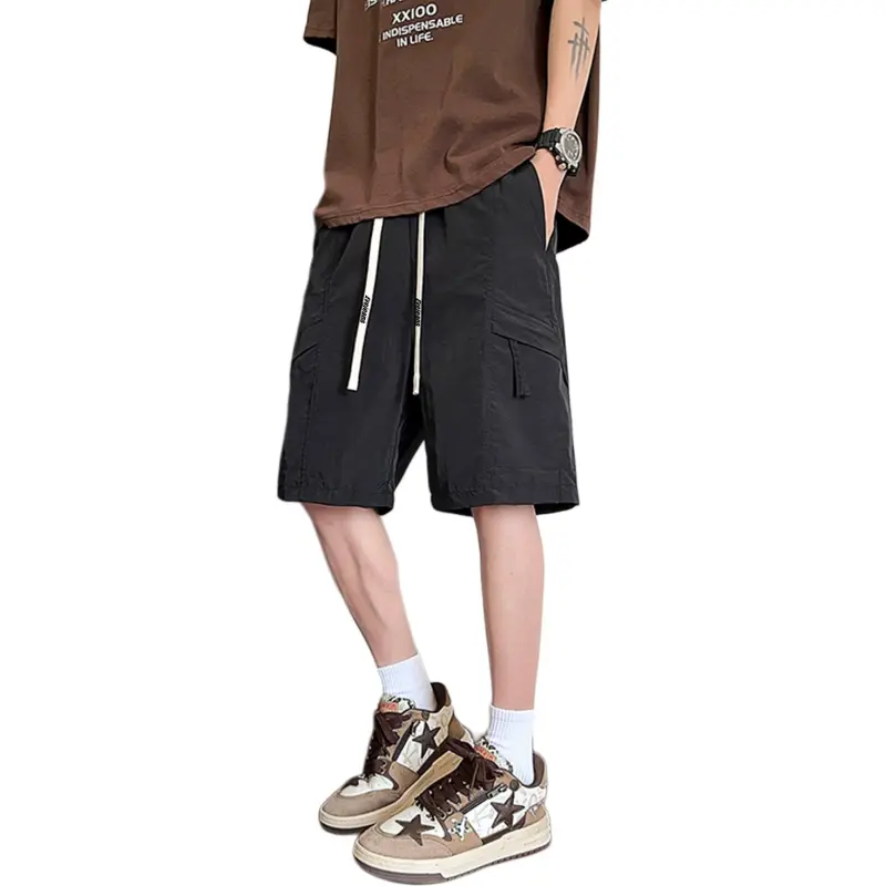 Yiwen Cargo Shorts Unisex-2