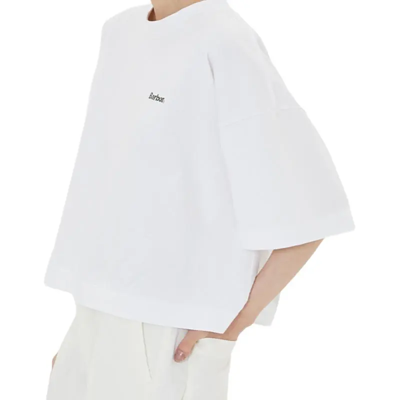 BARBOUR T Shirts Women's White-4