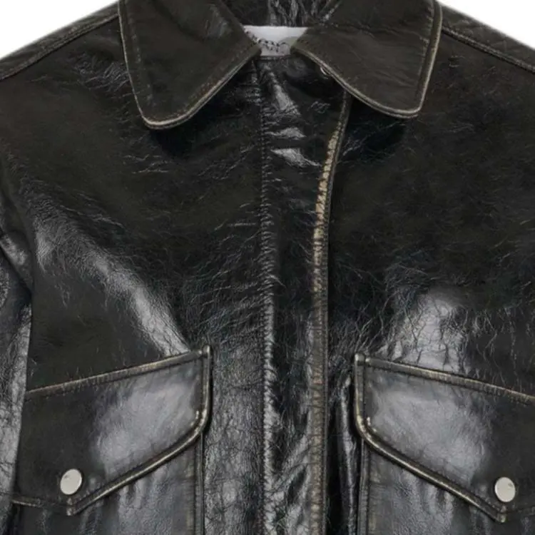 Paco Rabanne Leather Jacket-5