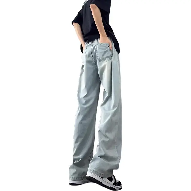 DARK HORSE Jeans Unisex Washed Blue-1