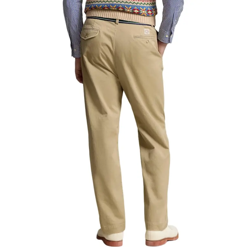 Polo Ralph Lauren Casual Pants Unisex Khaki-3