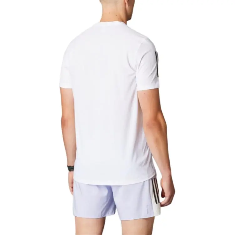 Adidas FW24 T Shirt Men's White/Purple Tone-2