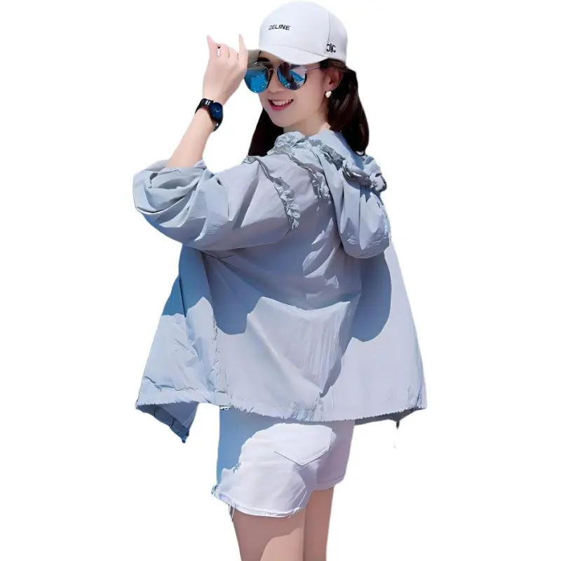 Mu Xiao Xin Cropped Coat Women's-4