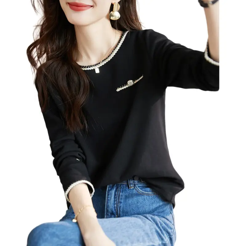 Mo Han Yi Mei Sweatshirt Women's Black-3