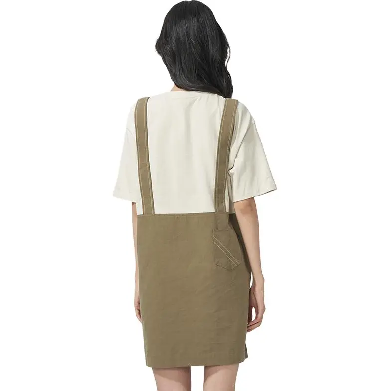 IT'REAL SS25 Short Sleeved Dress Women's Army Green-3