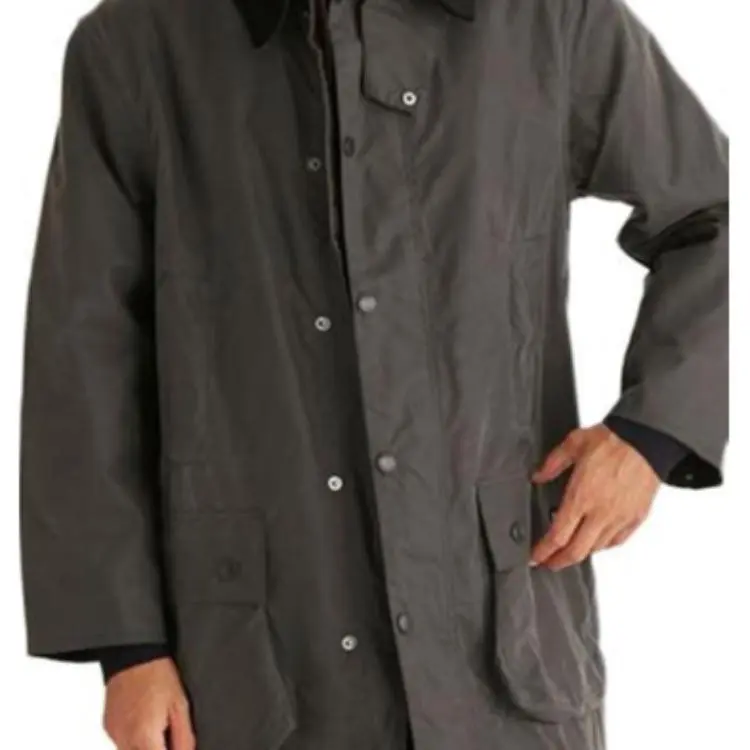 BARBOUR Coats Men Gray-5
