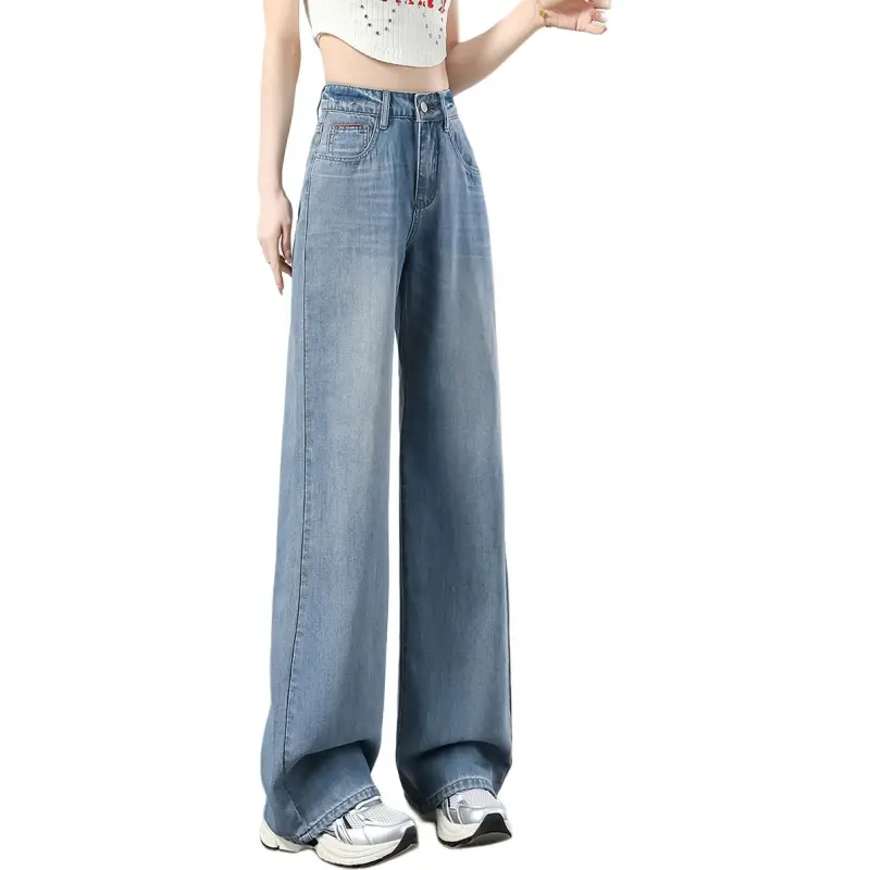 Weixi Jeans Women's Light Blue-5