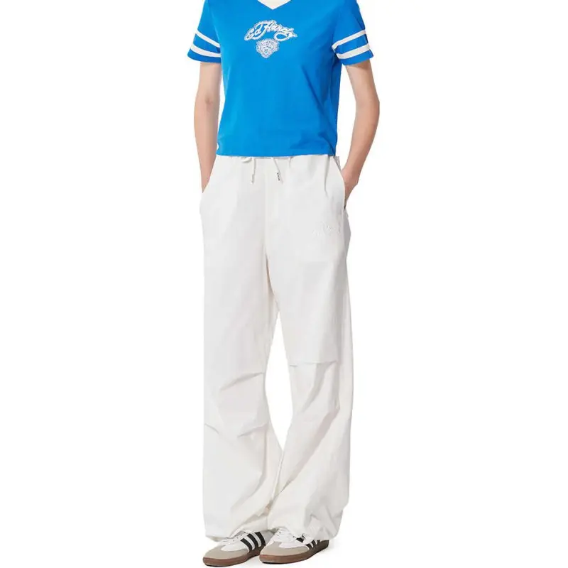 Ed Hardy SS25 Casual Pants Women's Ivory White-7