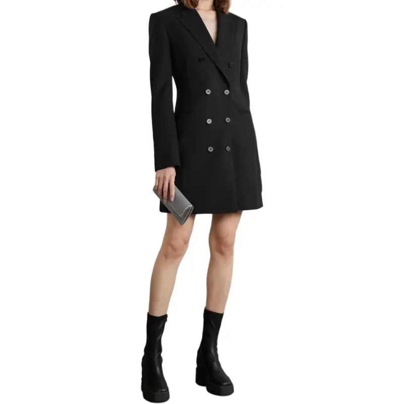 Stella McCartney FW24 Long Sleeved Dress Women's Black-1