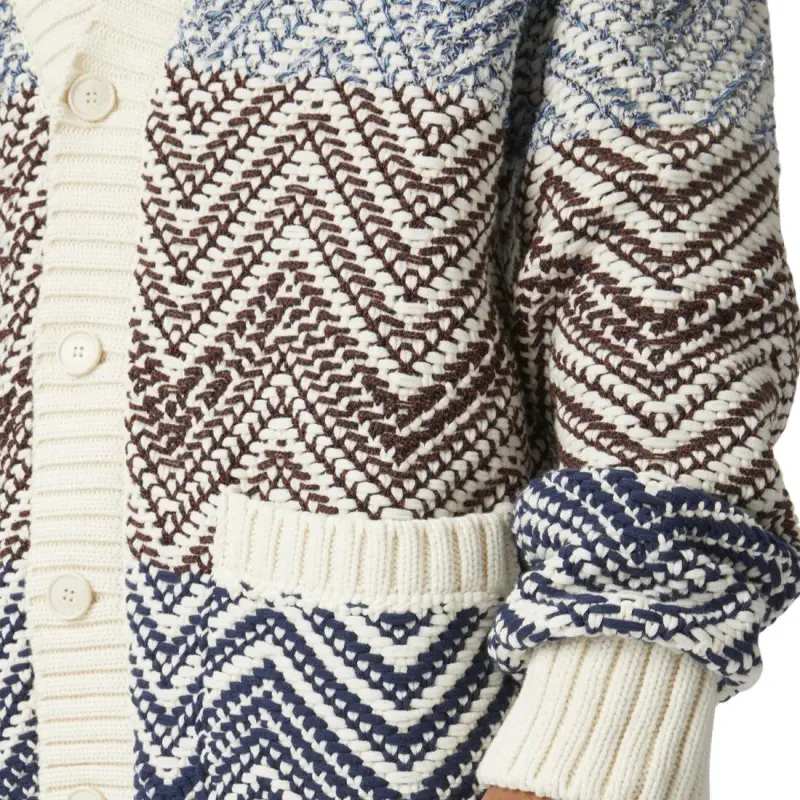 MISSONI Zigzag Crochet Knitted Cardigan-4