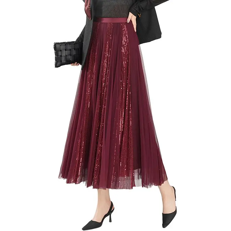 La Chapelle Casual Long Skirt Women's-1